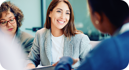 Business People Talking